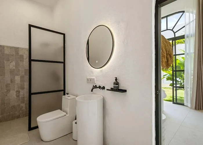 Villa All-white With Pool, Sauna, Firepit & Office *